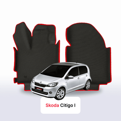 EVA auto paklāji Skoda Citigo 1 paaudze 2011-2020 HEČBEKS 5 durvju