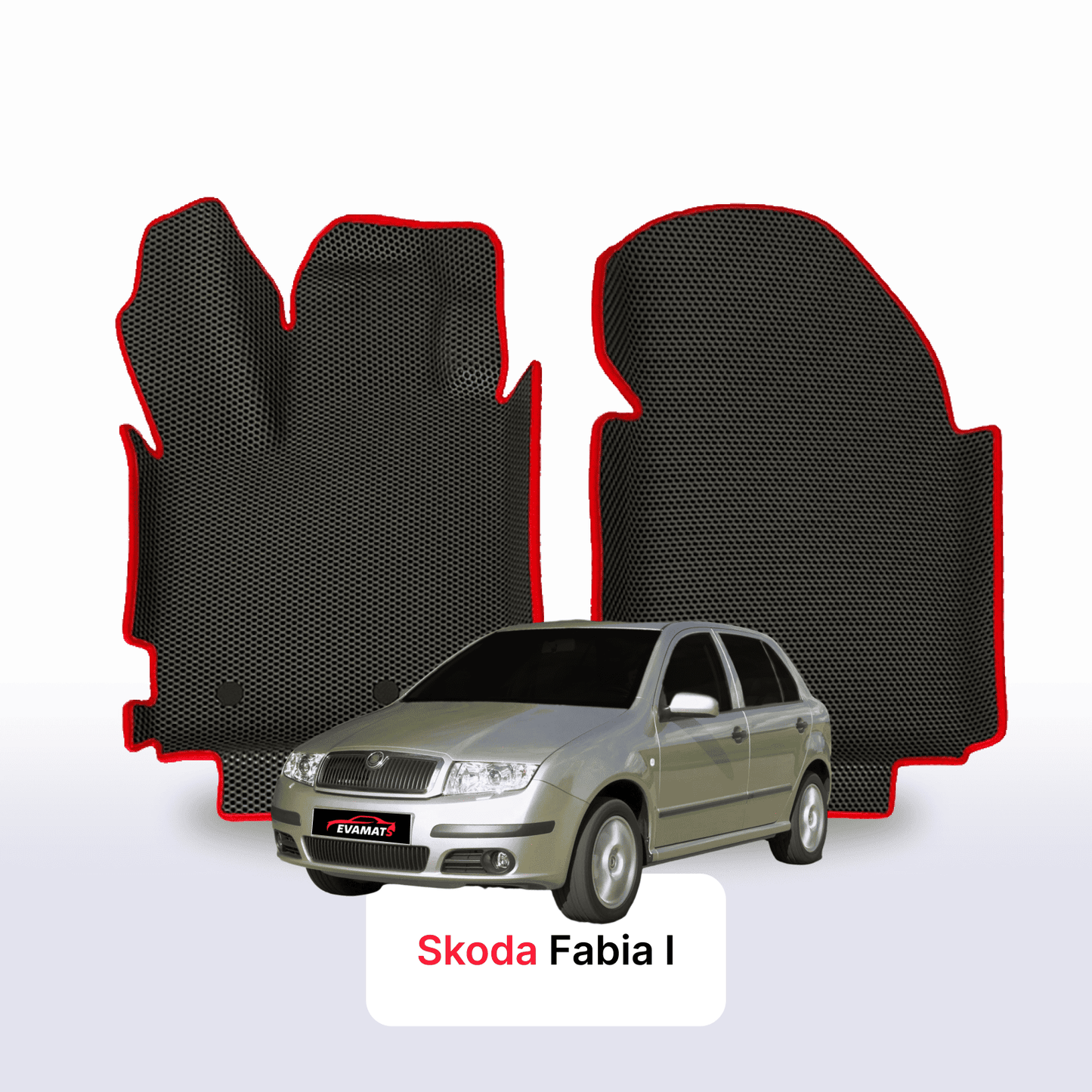 EVA auto paklāji Skoda Fabia 1 paaudze 1999-2007 gads HEČBEKS 5 durvju