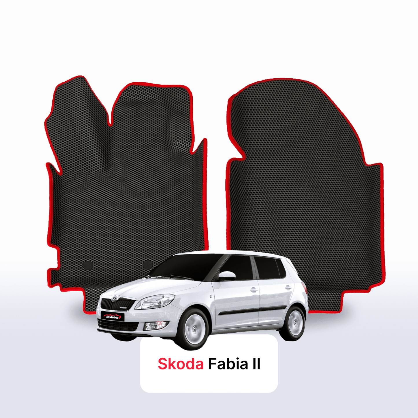 EVA auto paklāji Skoda Fabia 2 paaudze 2007-2014 gads HATCHBACK5 door