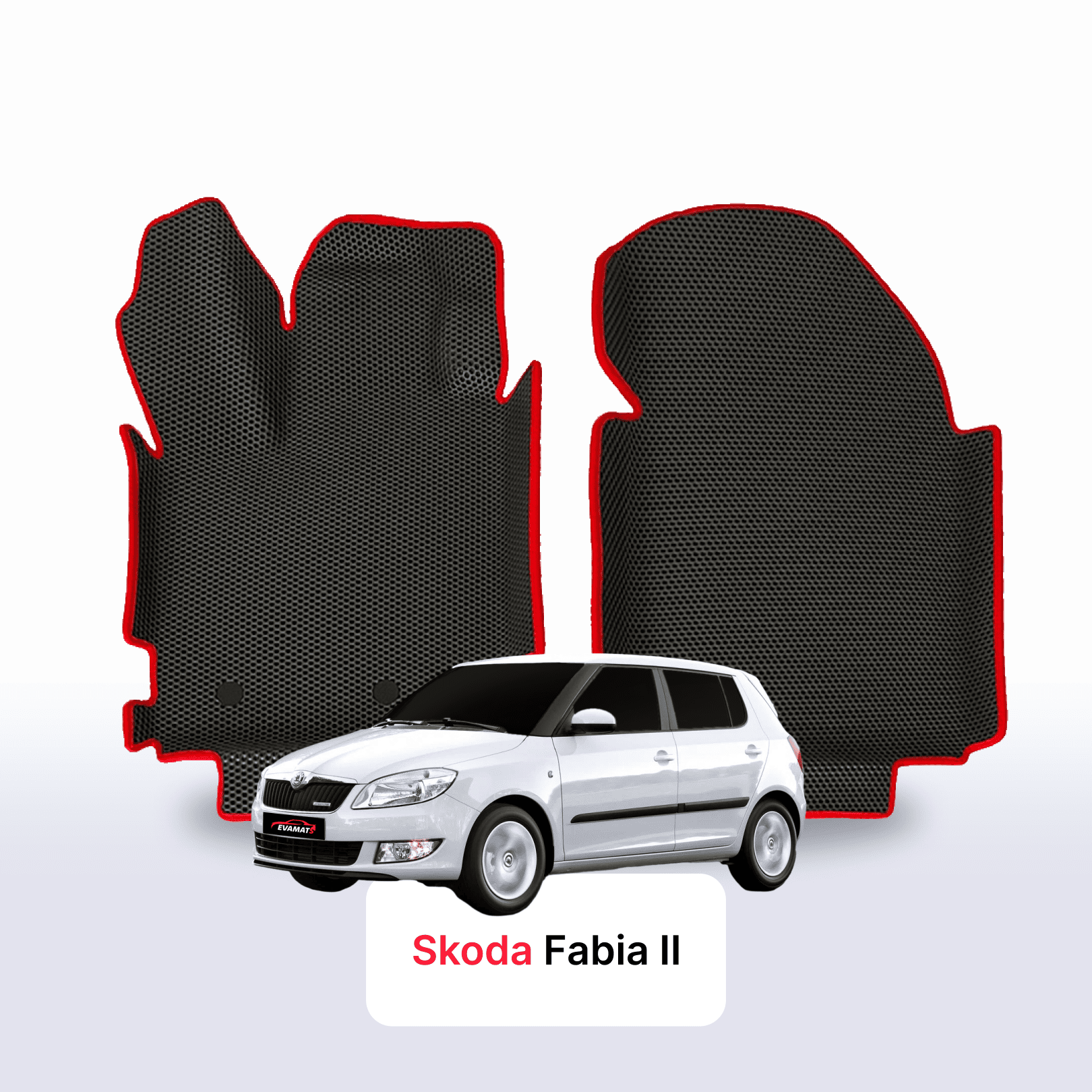 EVA auto paklāji Skoda Fabia 2 paaudze 2007-2014 gads HATCHBACK5 door