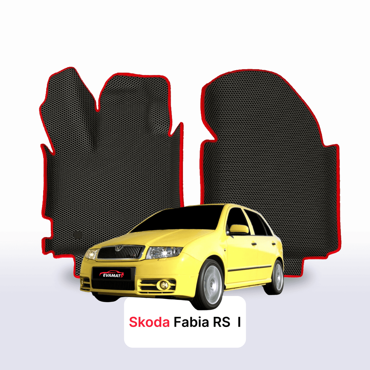 EVA auto paklāji Skoda Fabia RS 1 paaudze 2003-2006 gads HEČBEKS 5 durvju