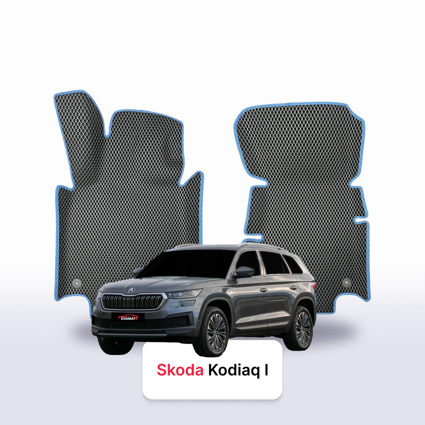 EVA auto paklāji Skoda Kodiaq 1 paaudze 2016-2024 gads SUV