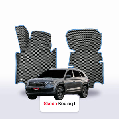 EVA auto paklāji Skoda Kodiaq 1 paaudze 2016-2024 gads SUV