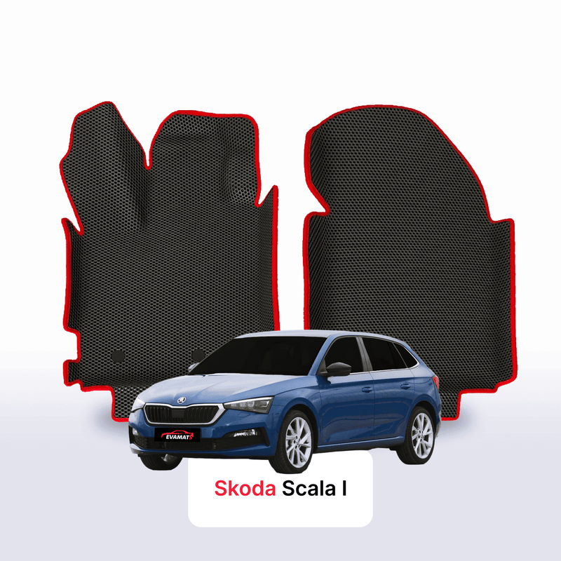 EVA auto paklāji Skoda Scala 1 paaudze 2019-2028 gads HEČBEKS 5 durvju