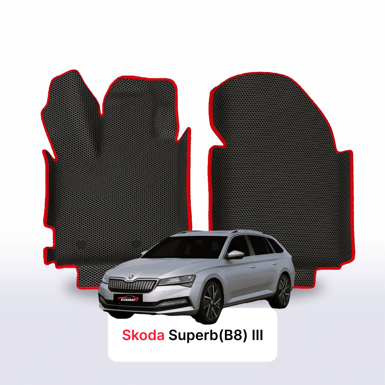 EVA auto paklāji Skoda Superb(B8) 3 paaudze 2015-2024 gads UNIVERSĀLIS
