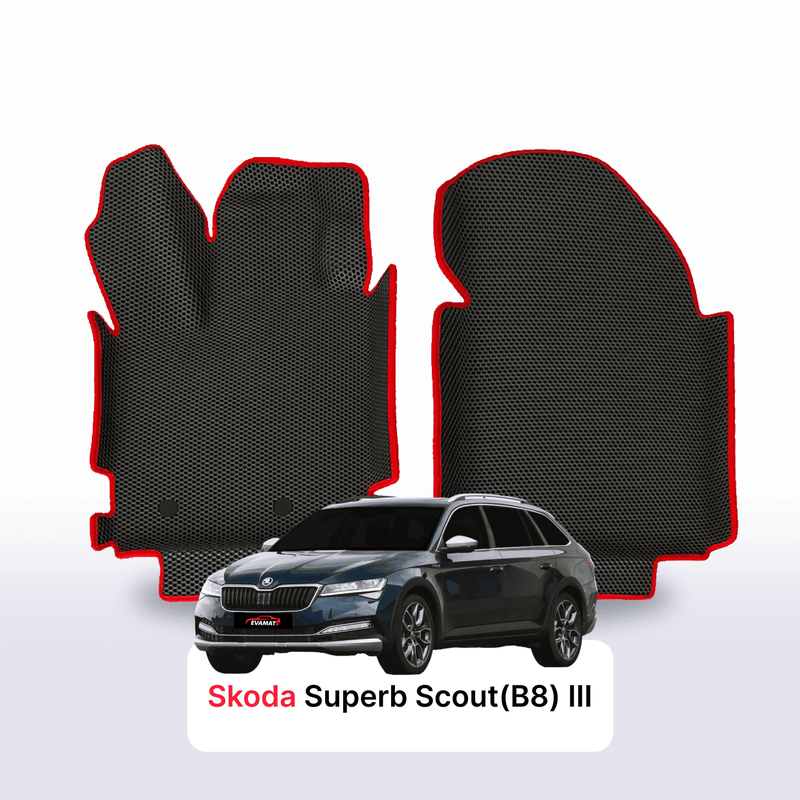 EVA auto paklāji Skoda Superb Scout(B8) 3 paaudze 2019-2025 gads UNIVERSĀLIS