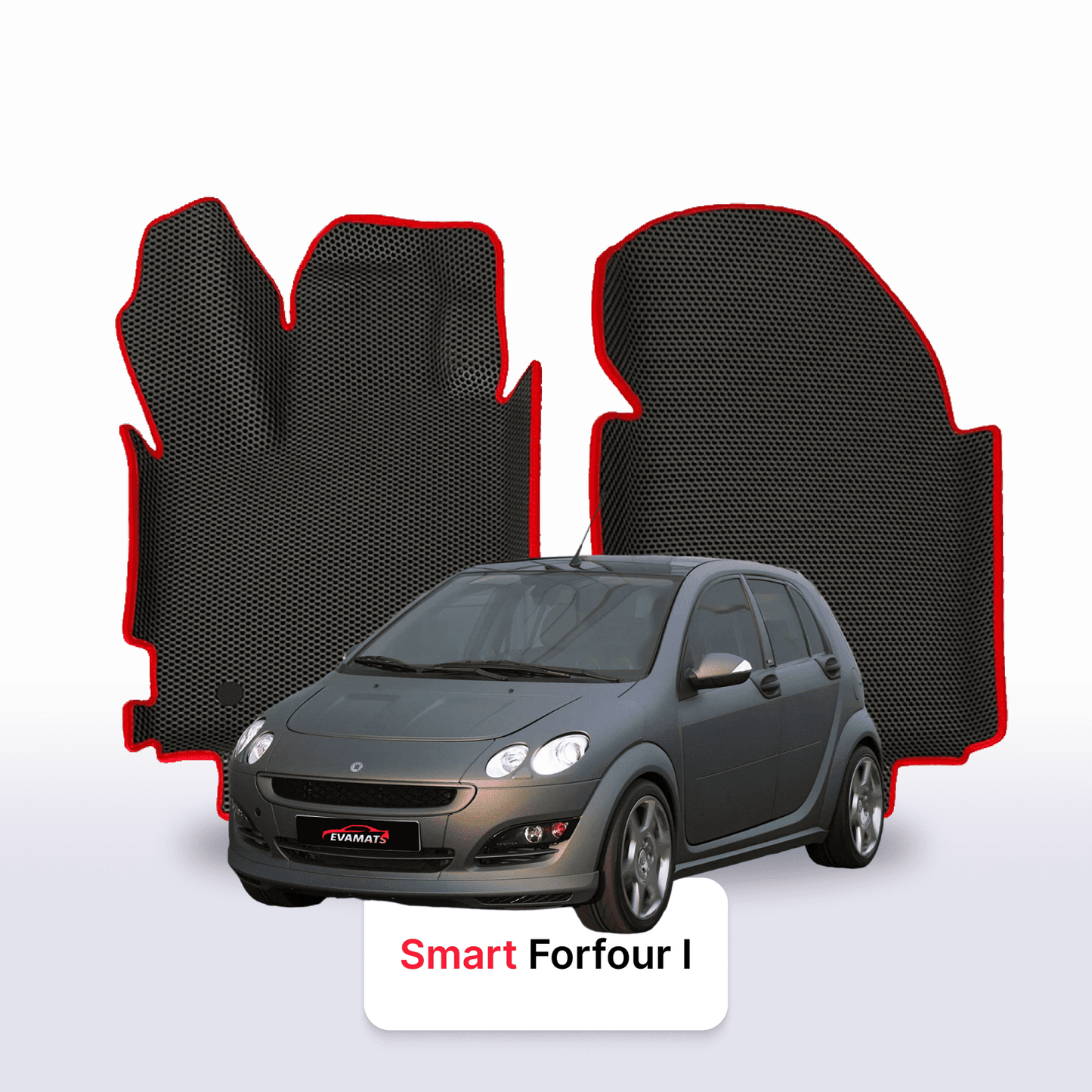 EVA auto paklāji Smart Forfour 1 paaudze 2004-2006 gads HEČBEKS 5 durvju