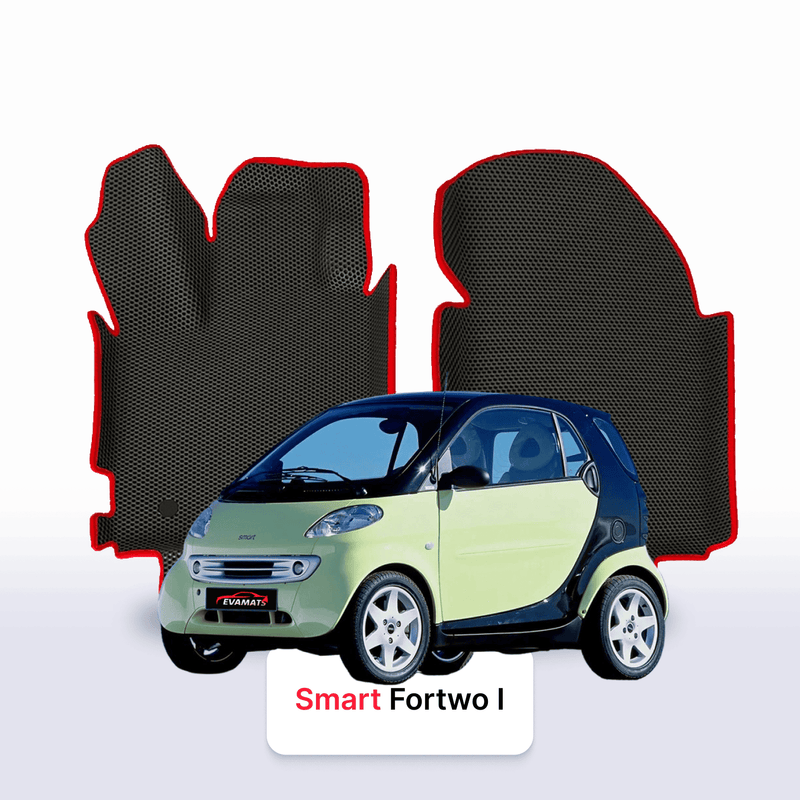 EVA auto paklāji Smart Fortwo 1 paaudze 1998-2007 gads HEČBEKS 3 durvju