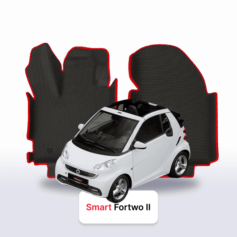 EVA auto paklāji Smart Fortwo 2 paaudze 2007-2015 gads KABRIOLETS
