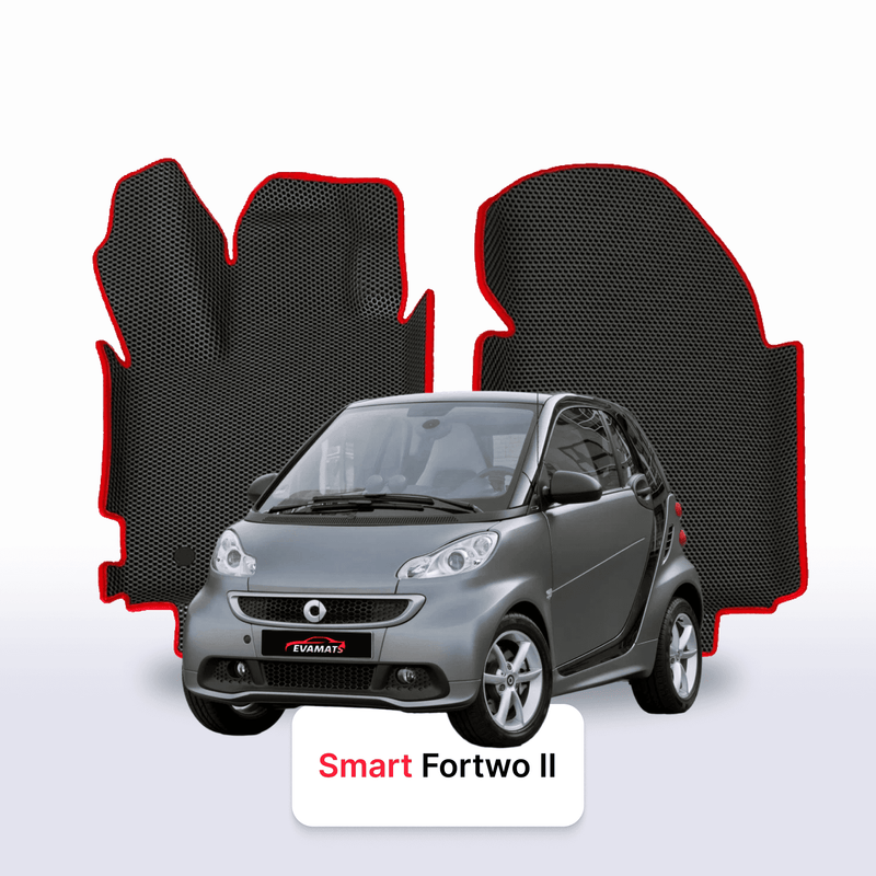 EVA auto paklāji Smart Fortwo 2 paaudze 2007-2015 gads HEČBEKS 3 durvju