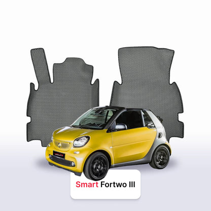 EVA auto paklāji Smart Fortwo 3 paaudze 2014-2024 gads KABRIOLETS
