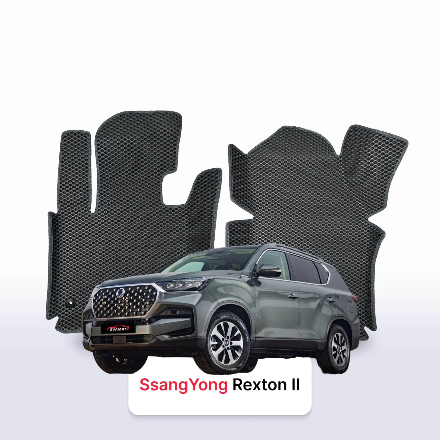 EVA auto paklāji SsangYong Rexton 2 paaudze 2017-2028 gads SUV 5 durvju