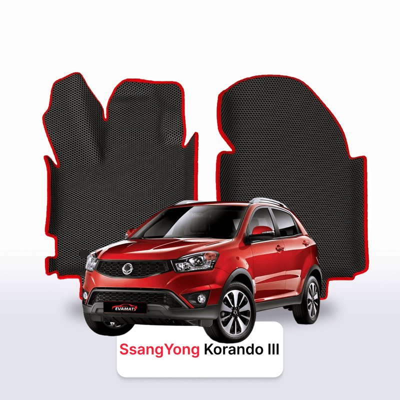 EVA auto paklāji SsangYong Korando 3 paaudze 2010-2019 gads SUV 5 durvju