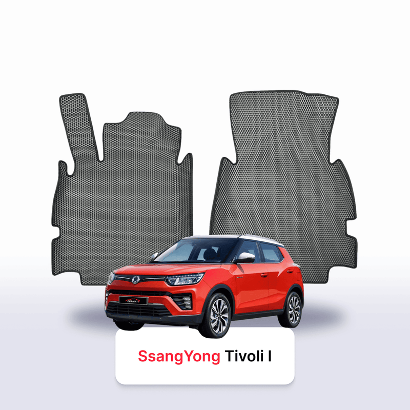EVA auto paklāji SsangYong Tivoli 1 paaudze 2015-2028 gads SUV 5 durvju