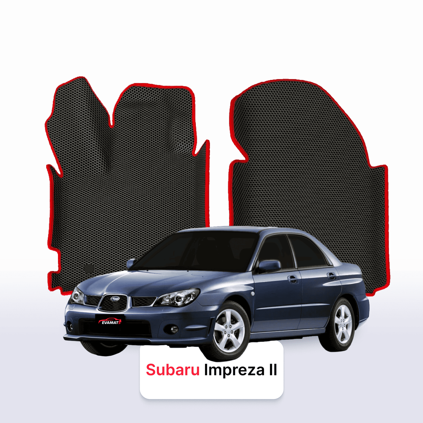 EVA auto paklāji Subaru Impreza(GD) 2 paaudze 2000-2007 gads SEDANS