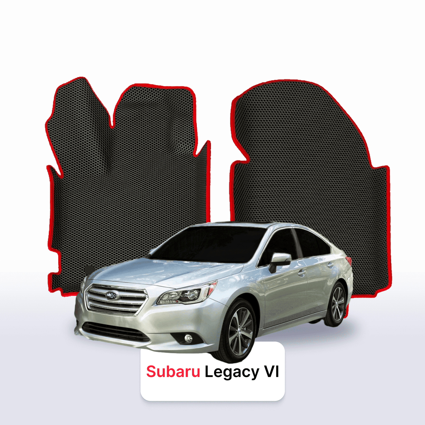 EVA auto paklāji Subaru Legacy 6 paaudze 2014-2020 gads SEDANS