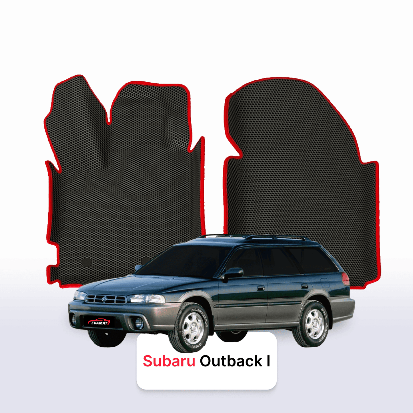 EVA auto paklāji Subaru Outback 1 paaudze 1994-1999 gads UNIVERSĀLIS