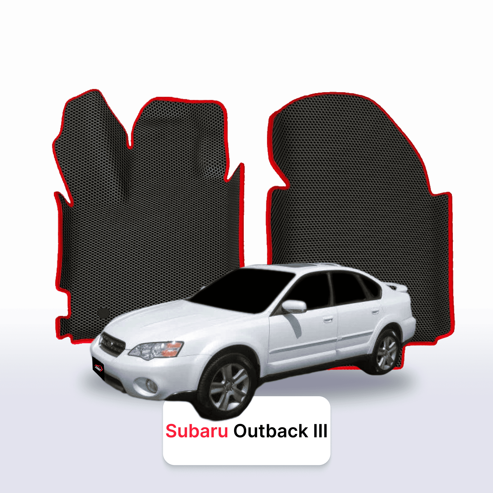 EVA auto paklāji Subaru Outback 3 paaudze 2003-2006 gads SEDANS