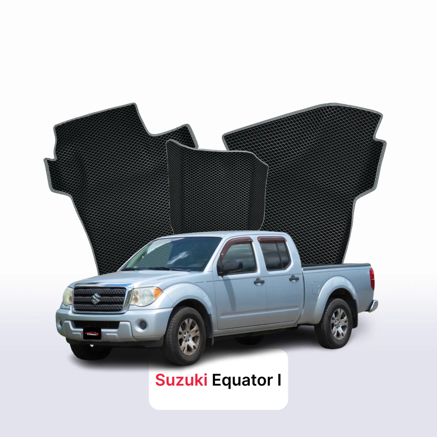 EVA auto paklāji Suzuki Equator 1 paaudze 2004-2015 gads Pick-Up double cabin
