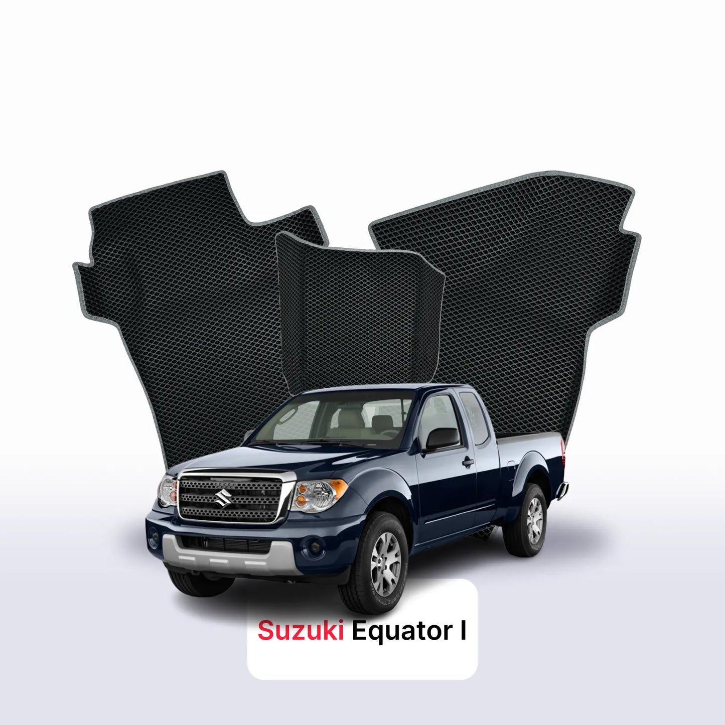 EVA auto paklāji Suzuki Equator 1 paaudze 2004-2015 gads Pick-Up single cabin