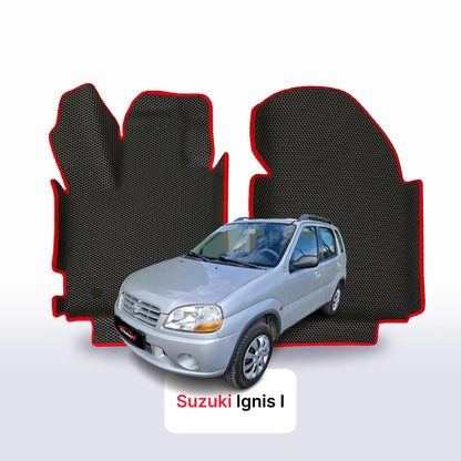 EVA auto paklāji Suzuki Ignis 1 paaudze 2000-2006 gads HEČBEKS 5 durvju