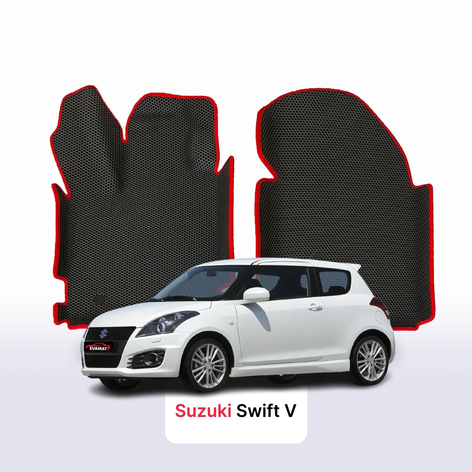 EVA auto paklāji Suzuki Swift 5 paaudze 2011-2017 gads HEČBEKS 3 durvju