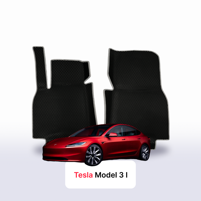 EVA auto paklāji Tesla Model 3(Long Range) 1 paaudze 2017-2028 gads SEDANS
