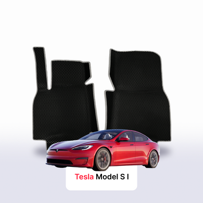 EVA auto paklāji Tesla Model S (100D) 1 paaudze 2012-2026 gads LIFTBEKS