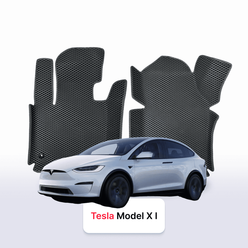 EVA auto paklāji Tesla Model X 1 paaudze 2015-2026 gads Electric SUV 7 seater