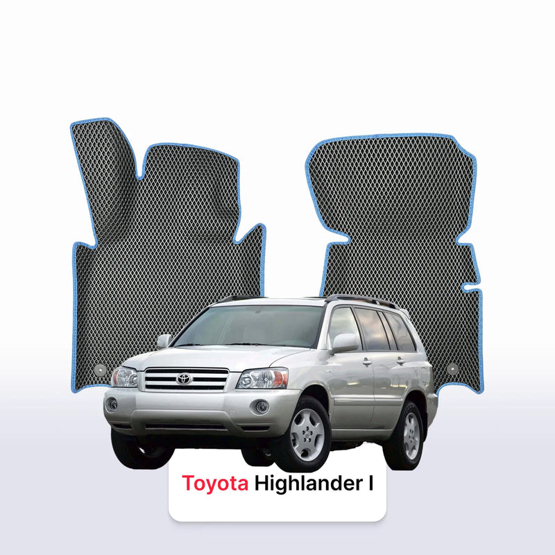 EVA auto paklāji Toyota Highlander 1 paaudze 2001-2007 gads SUV 5 durvju