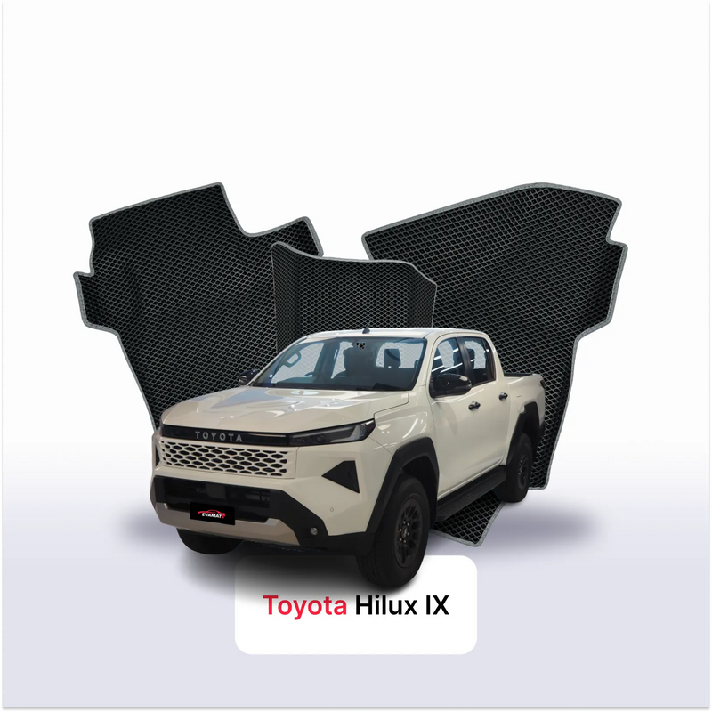 EVA auto paklāji Toyota Hilux IX gen 2026-2030 gads PICK-UP double cabin