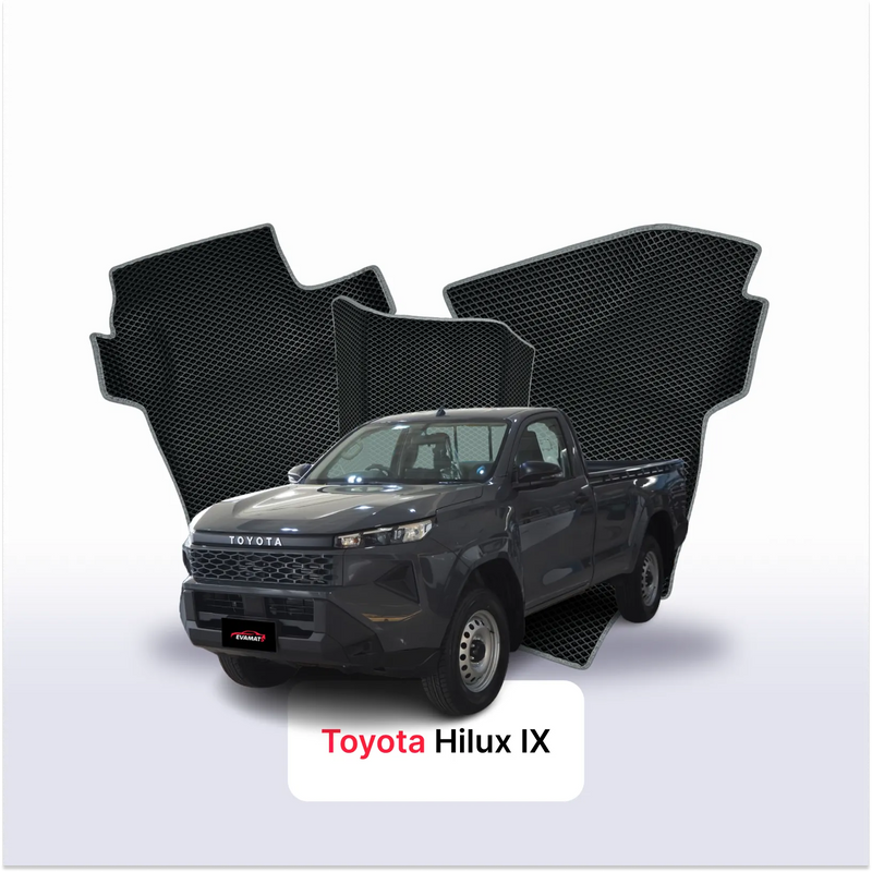 EVA auto paklāji Toyota Hilux IX gen 2026-2030 gads PICK-UP single cabin