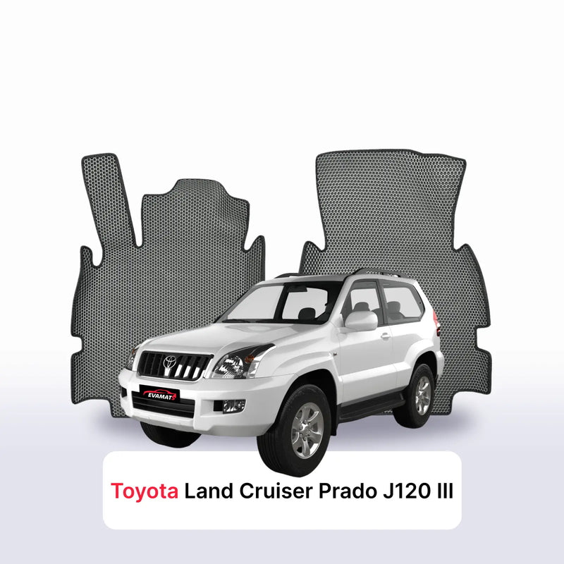 EVA auto paklāji Toyota Land Cruiser Prado J120 3 paaudze 2002-2009 gads SUV 3 durvju