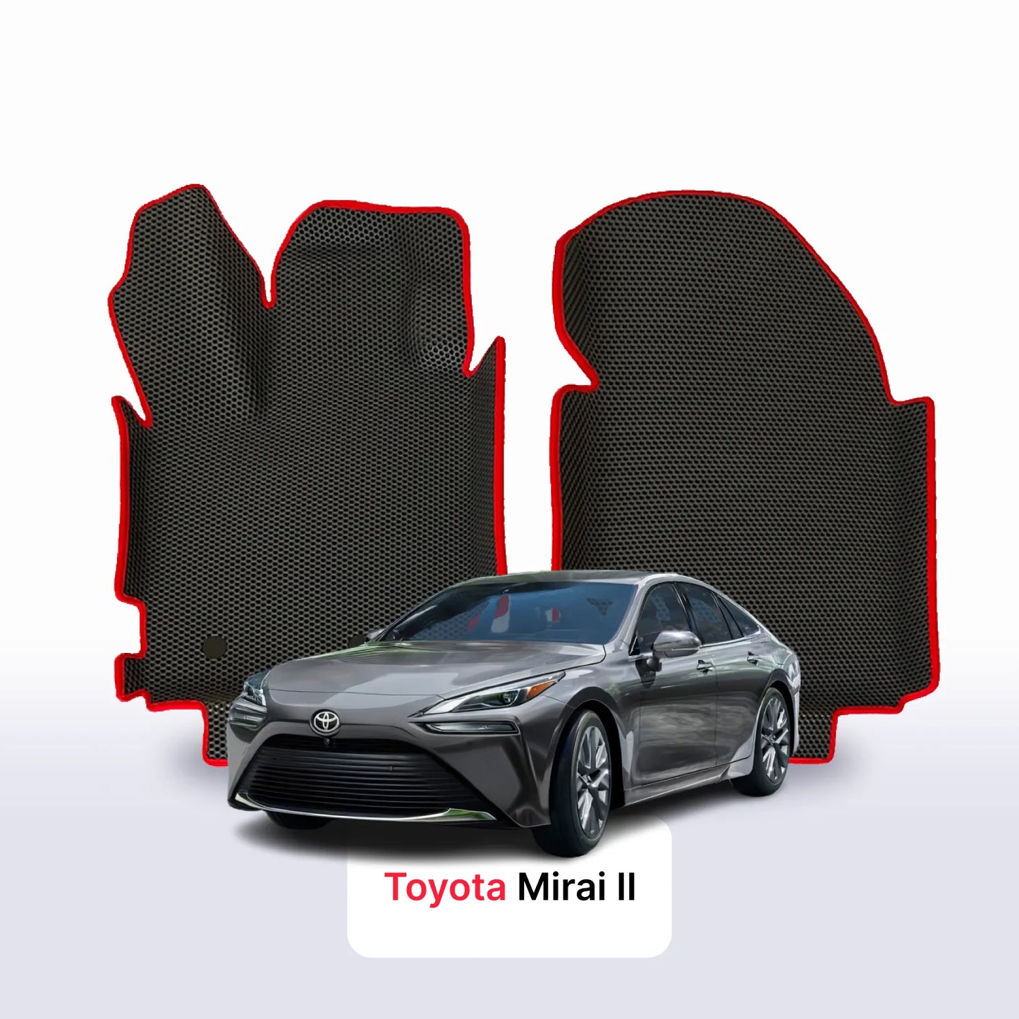 EVA auto paklāji Toyota Mirai 2 paaudze 2020-2027 gads SEDANS