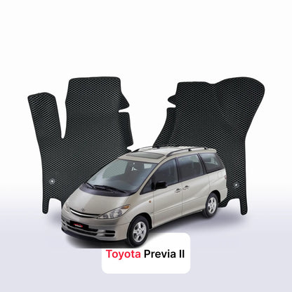 EVA auto paklāji Toyota Previa 2 paaudze 2000-2006 gads MINIVENS