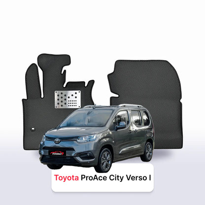 EVA auto paklāji Toyota ProAce City Verso 2019-2028 gads MINIVENS