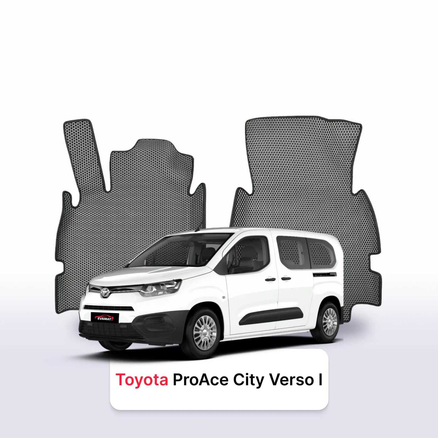 EVA auto paklāji Toyota ProAce City verso 2019-2028 gads FURGONS LONG
