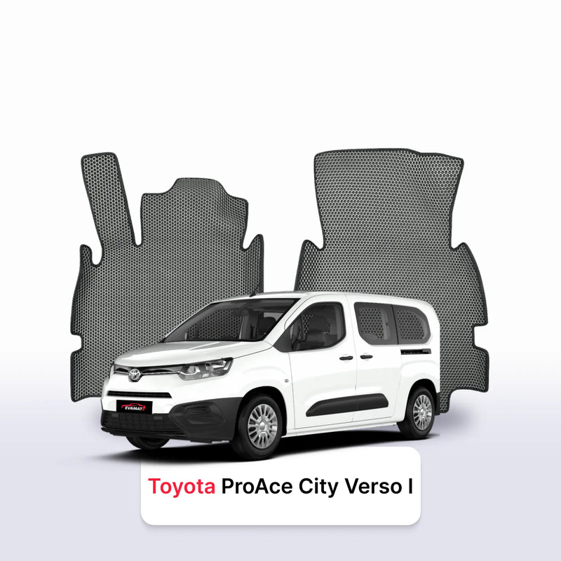 EVA auto paklāji Toyota ProAce City verso 2019-2028 gads FURGONS LONG