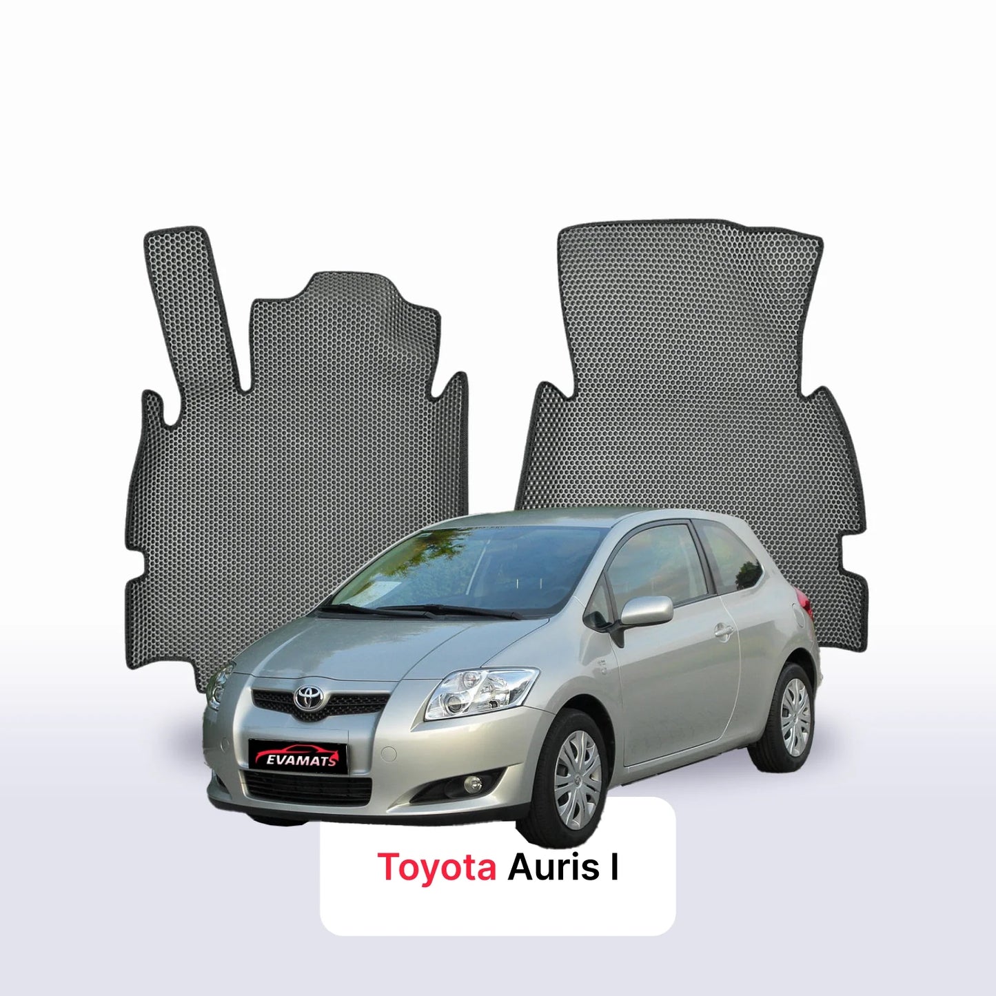 EVA auto paklāji Toyota Auris 1 paaudze 2006-2012 gads HEČBEKS 3 durvju