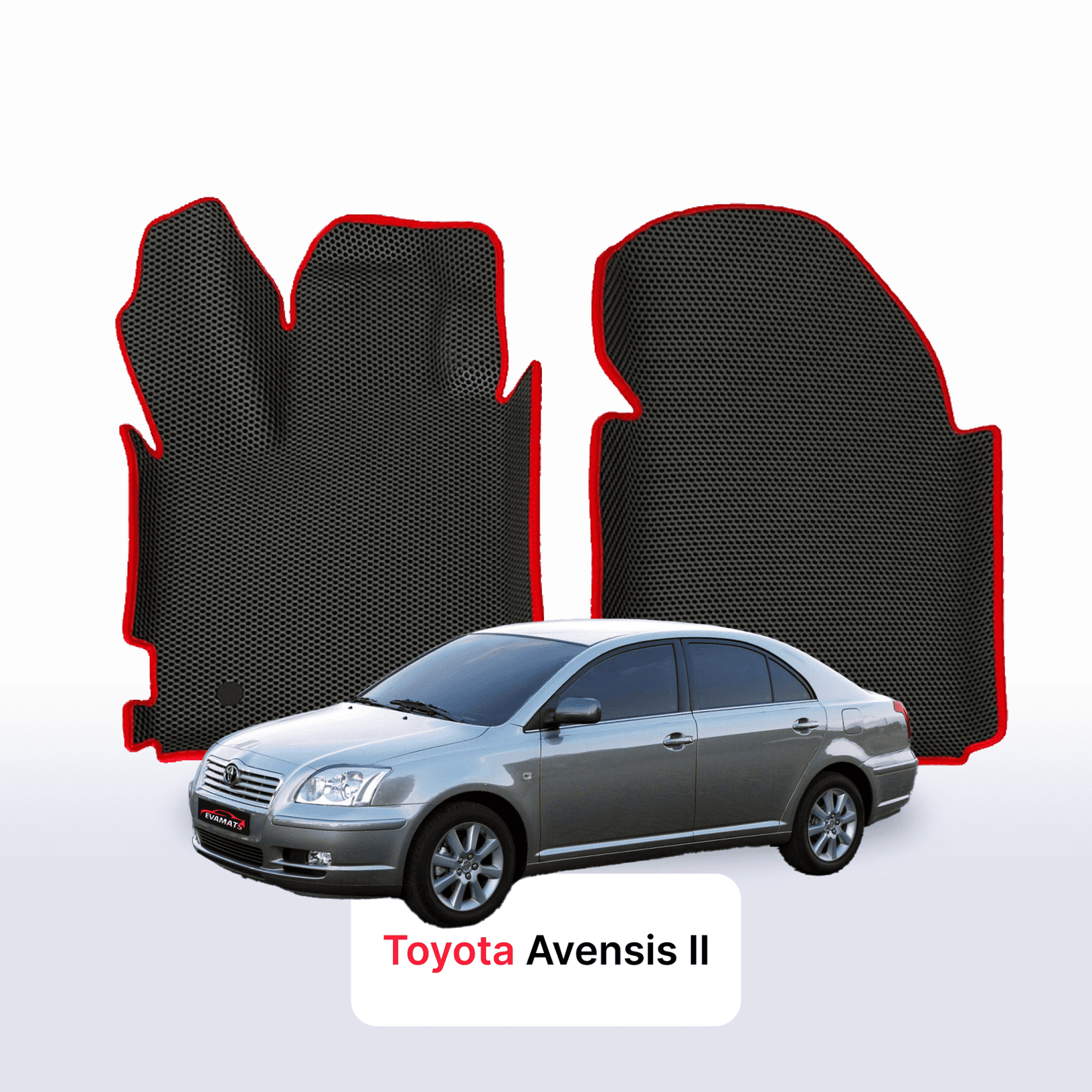 EVA auto paklāji Toyota Avensis 2 paaudze 2003-2009 gads LIFTBEKS