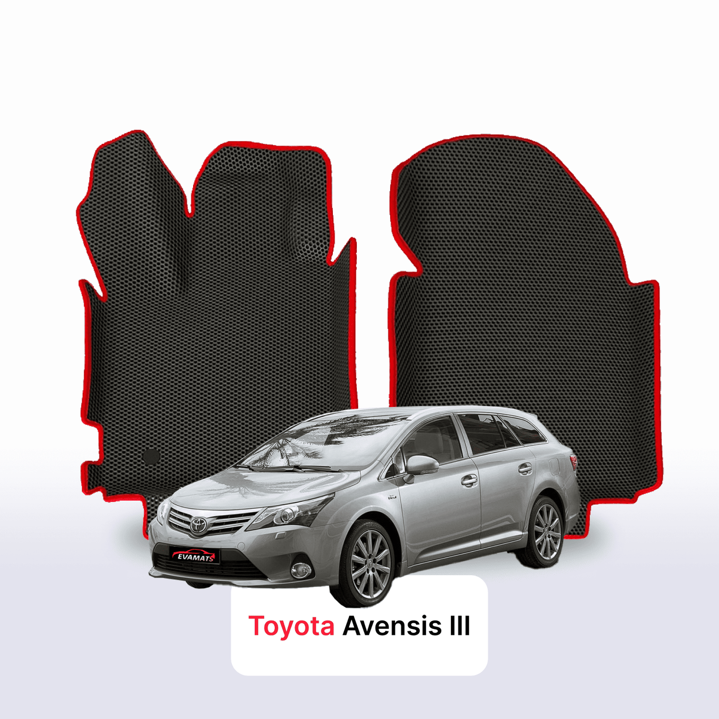 EVA auto paklāji Toyota Avensis 3 paaudze pre-facelift 2008-2015 gads UNIVERSĀLIS