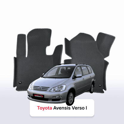 EVA auto paklāji Toyota Avensis Verso 1 paaudze 2001-2009 gads MINIVENS