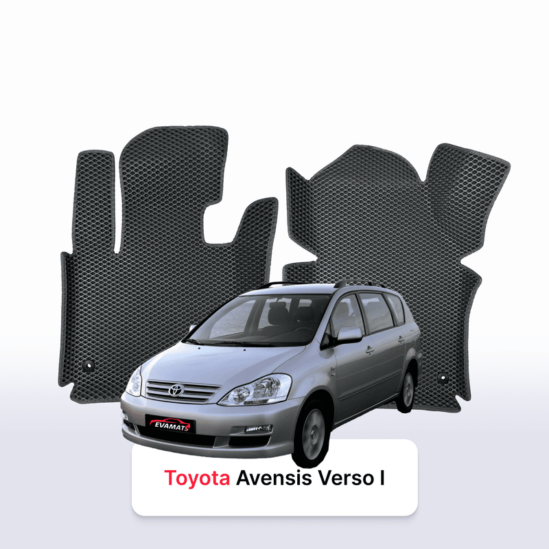 EVA auto paklāji Toyota Avensis Verso 1 paaudze 2001-2009 gads MINIVENS