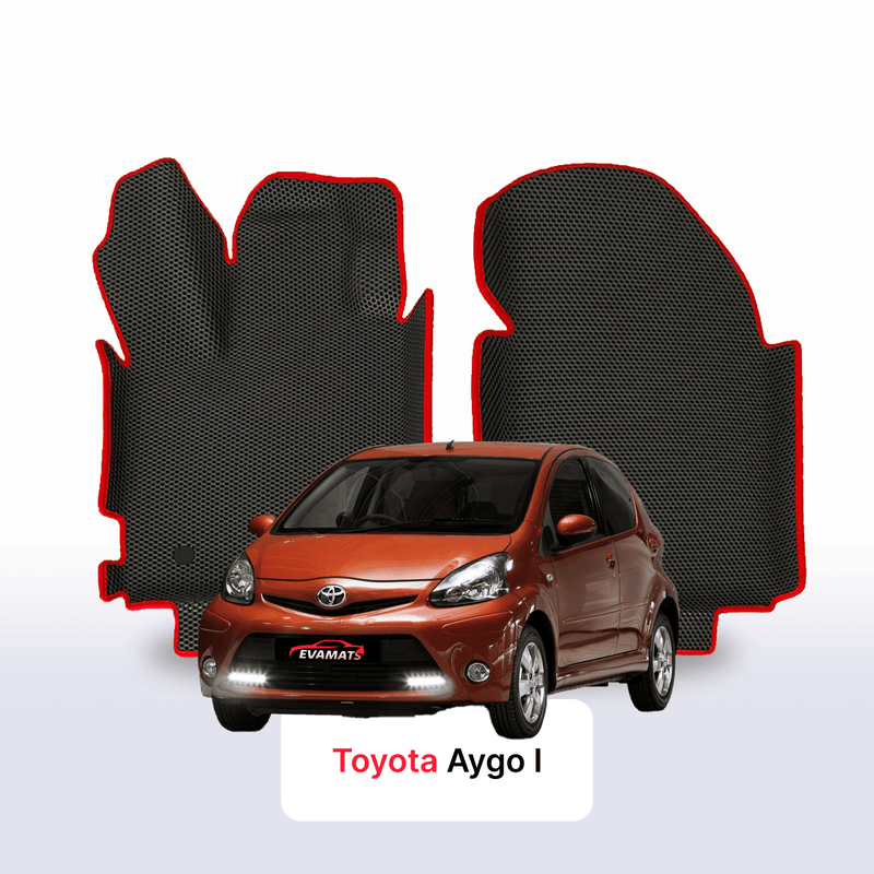 EVA auto paklāji Toyota Aygo 1 paaudze 2005-2014 gads HEČBEKS 5 durvju