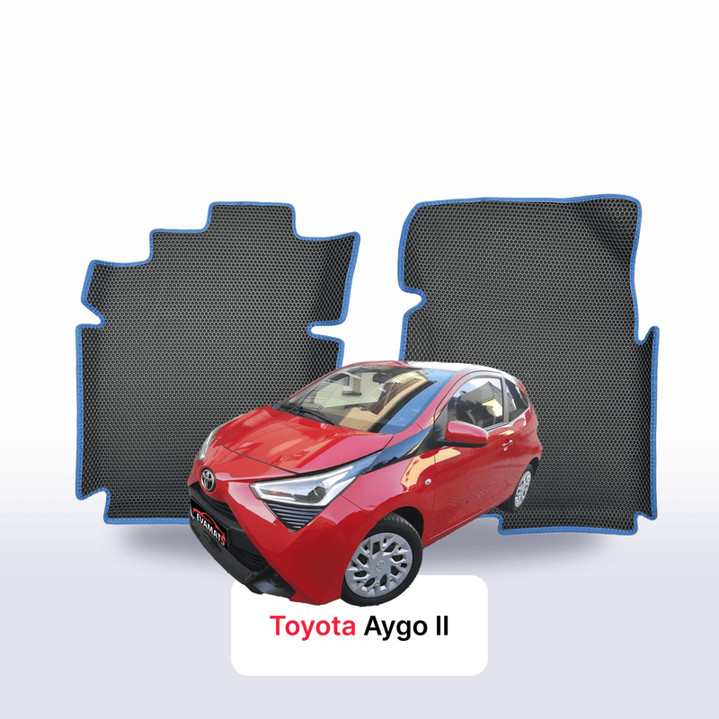 EVA auto paklāji Toyota Aygo 2 paaudze 2014-2023 gads HEČBEKS 3 durvju