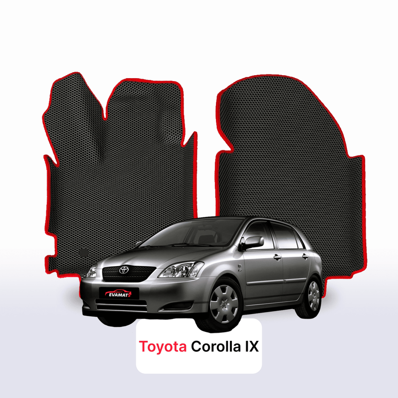 EVA auto paklāji Toyota Corolla 9 paaudze 2000-2007 gads HEČBEKS 5 durvju