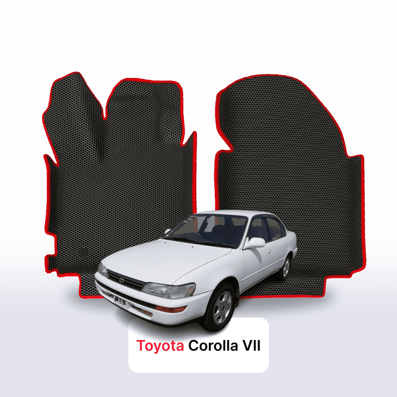 EVA auto paklāji Toyota Corolla 7 paaudze 1992-1997 gads SEDANS