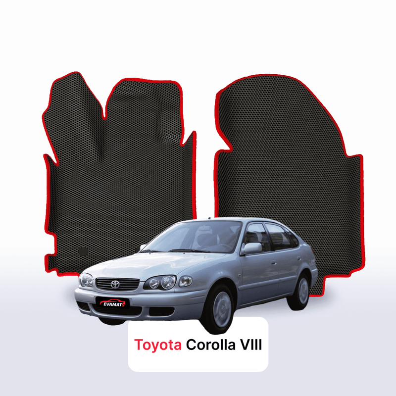 EVA auto paklāji Toyota Corolla 8 paaudze 1995-2002 gads HEČBEKS 5 durvju