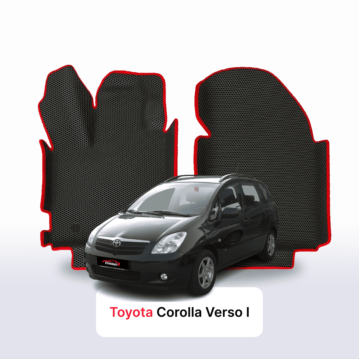 EVA auto paklāji Toyota Corolla Verso 1 paaudze 2001-2004 gads MINIVENS