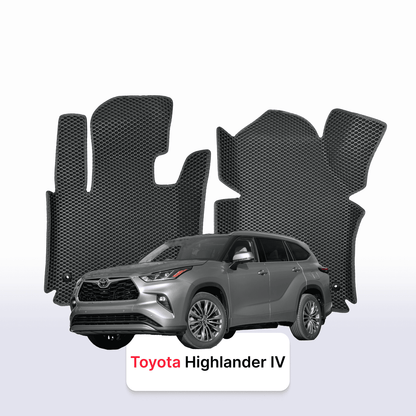 EVA auto paklāji Toyota Highlander 4 paaudze 2019-2027 gads SUV 5 durvju